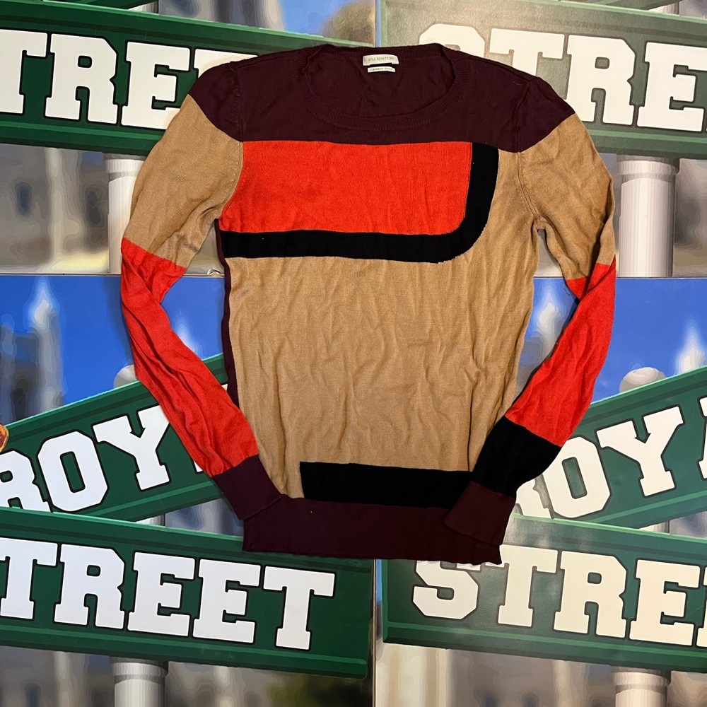 Stile Benetton cashmere knit pullover
